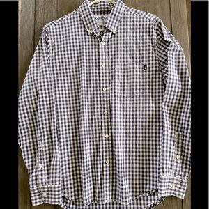 Men’s Chubbies long sleeve button shirt. Size Med